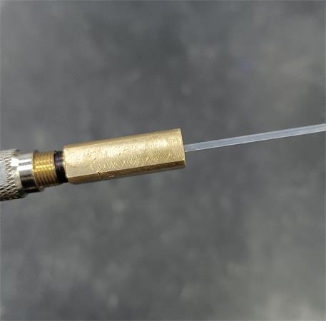 金屬粘光纖